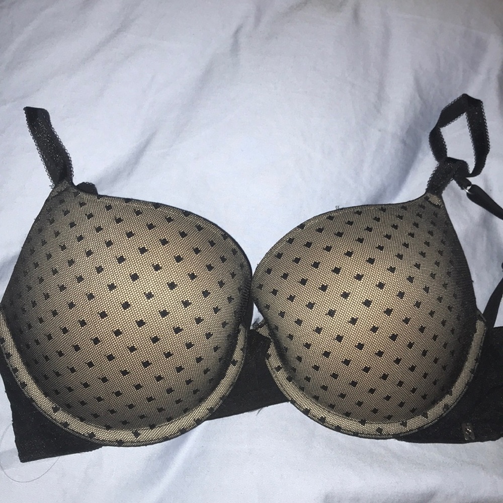 Sexy Black bra padded push up